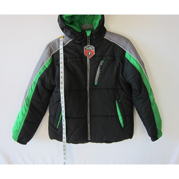 NWT Protection System Boys Hooded Fleece Lined Jacket Water Resistant Size 14/16 - Picture 8 of 9